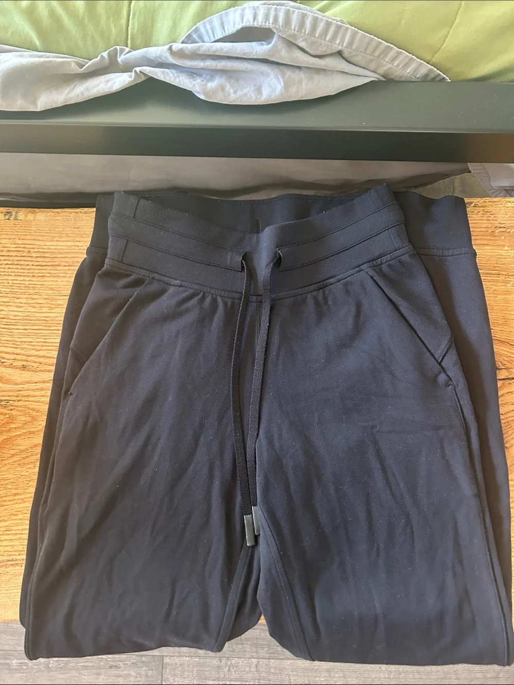 Lululemon Black Drawstring Jogger Pants